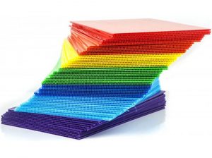 3mm 4mm Recycled Corrugated Plastic Sheets PE PP Hollow Board